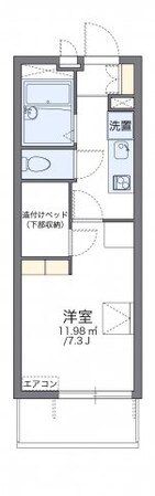 レオパレス愛の物件間取画像